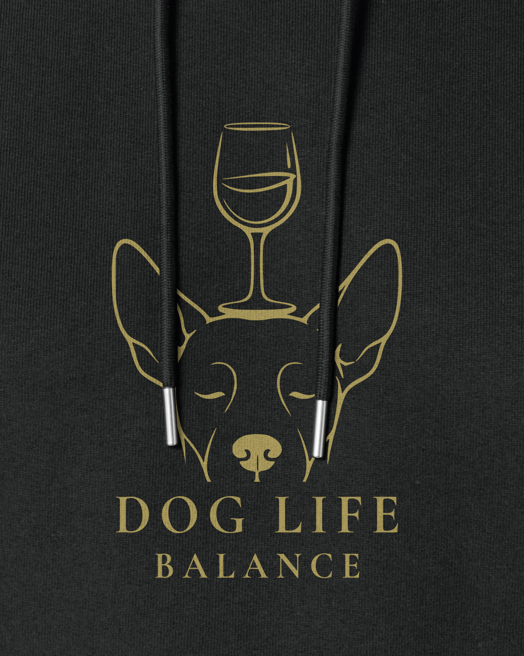 Dog Life Balance - Podenco - Organic Hoodie