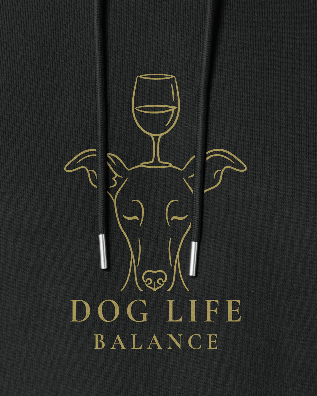 Dog Life Balance - Windhund - Organic Hoodie