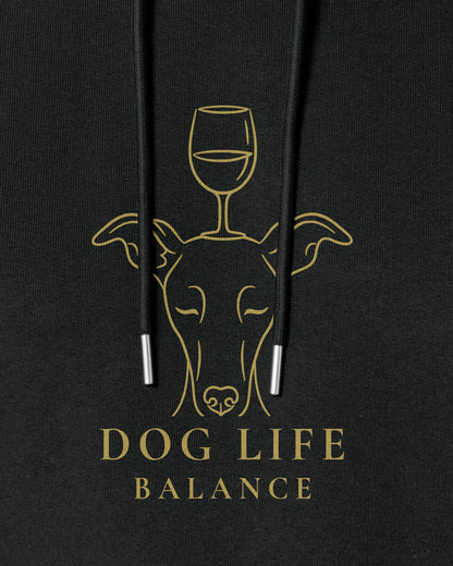 Dog Life Balance - Windhund - Organic Hoodie