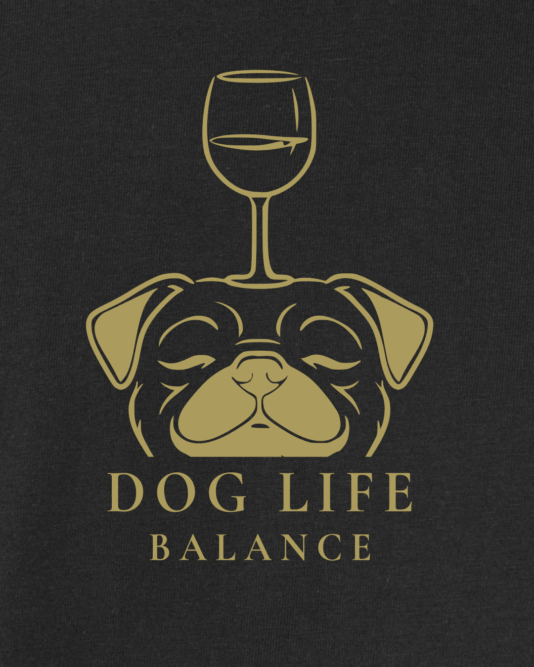 Motiv nah - Dog Life Balance - Mops