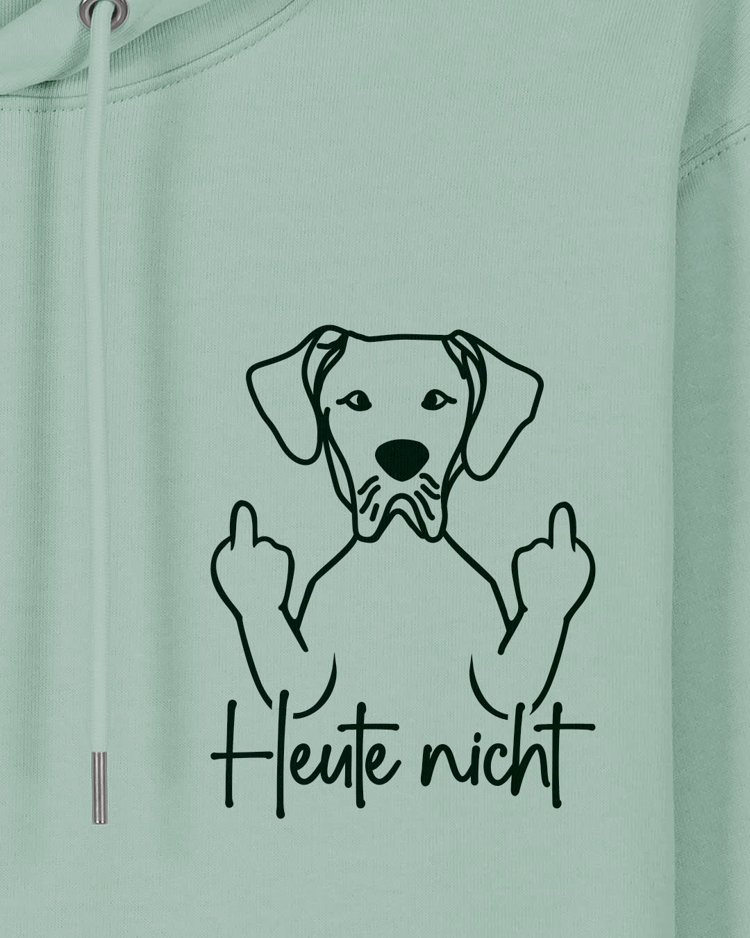 Heute nicht - Deutsche Dogge - Motiv