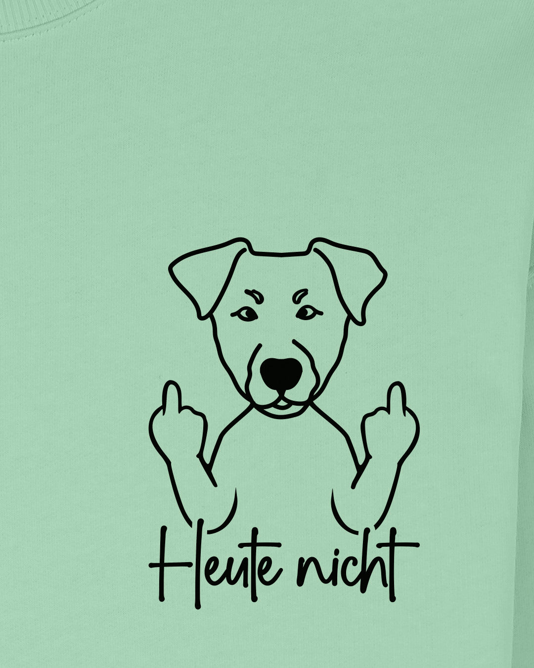 Heute nicht - Deutscher Pinscher - Motiv