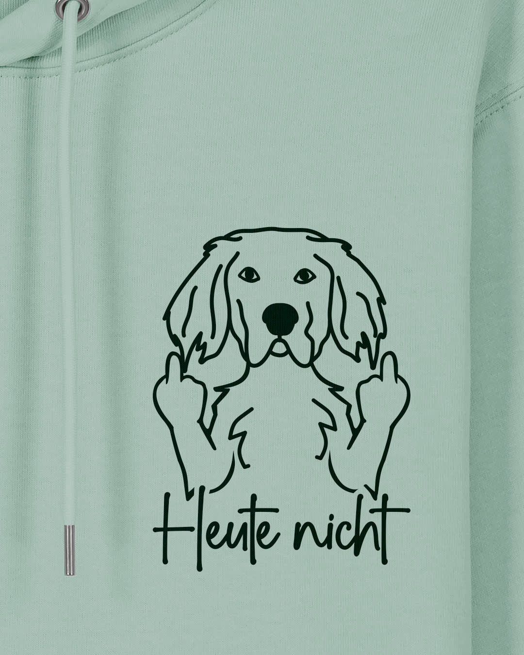 Heute nicht - English Setter - Motiv