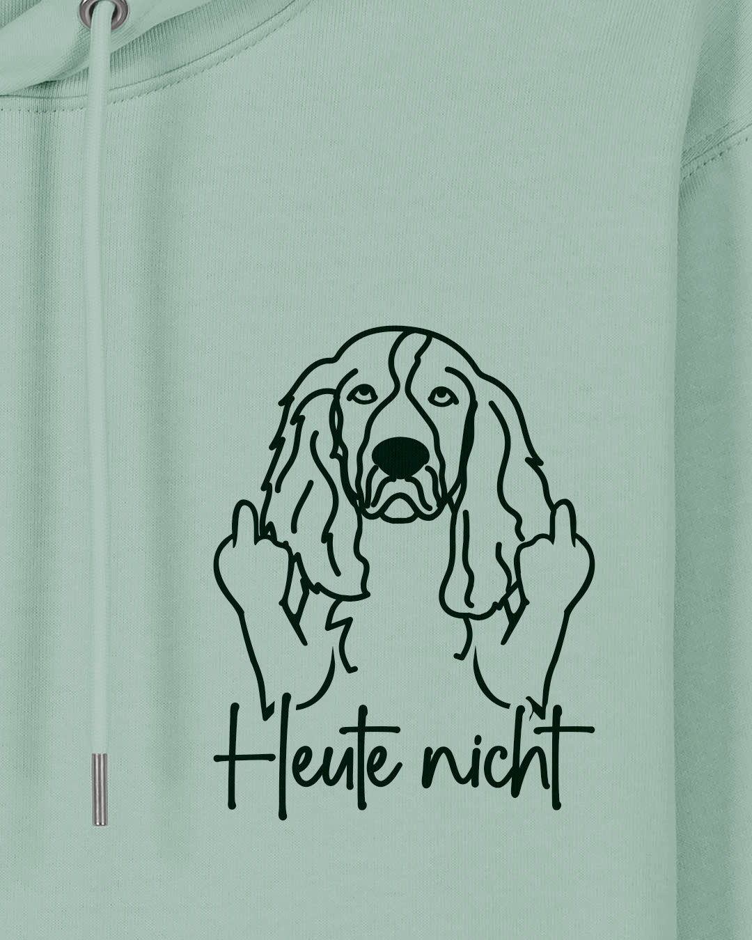Heute nicht - English Springer Spaniel - Motiv