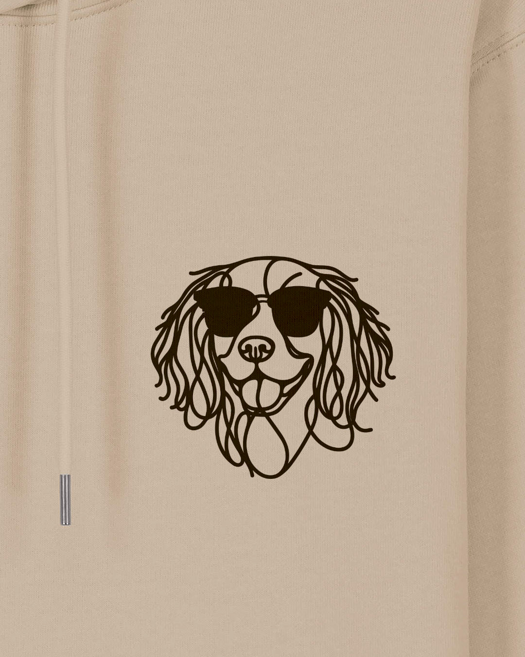 Line Art - Cooler English Springer Spaniel - Motiv