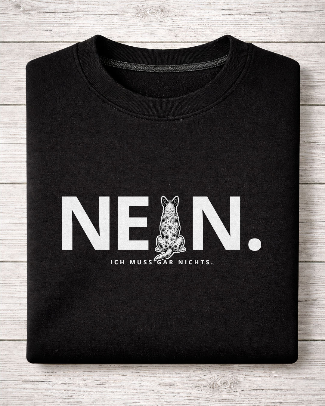 Motiv nah - Nein. Ich muss gar nichts. - Australian Cattle Dog