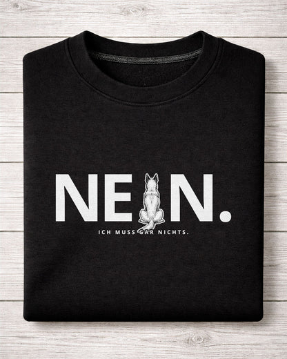 Motiv nah - Nein.Ich muss gar nichts. - Malinois