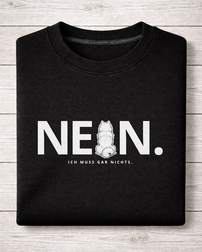 Motiv nah - Nein. Ich muss gar nichts. - Samojede