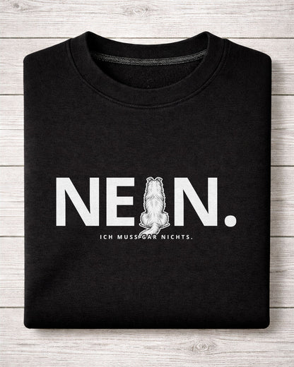 Motiv nah - Nein. Ich muss gar nichts. - Shetland Sheepdog