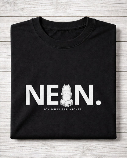 Motiv nah - Nein. Ich muss gar nichts. - Samojede