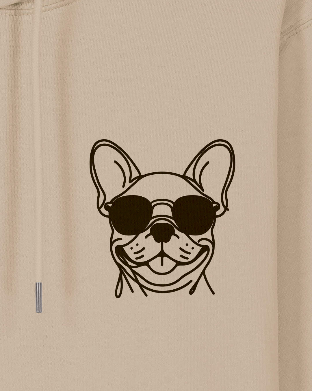 Line Art - Coole Französische Bulldogge - Motiv