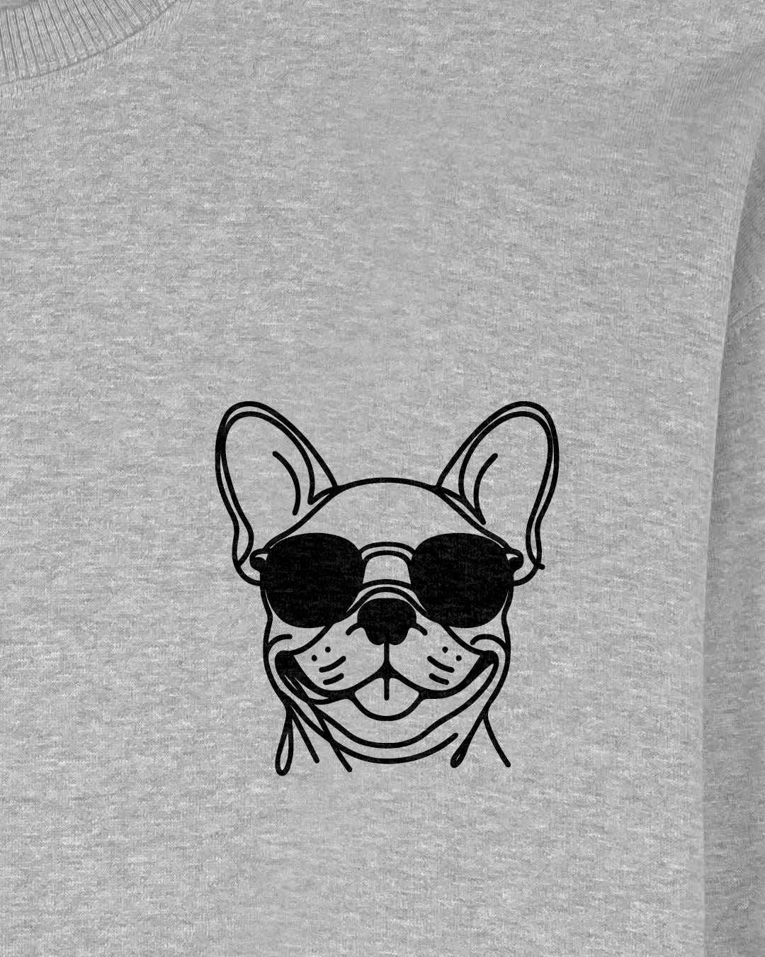 Line Art - Coole Französische Bulldogge - Motiv