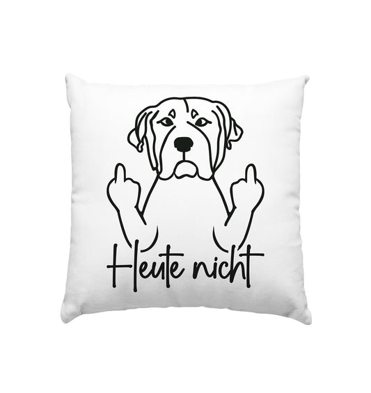 Heute nicht - Rottweiler - Kissen 40x40cm