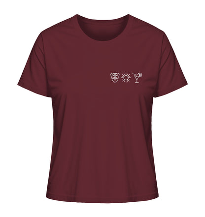 Australian Shepherd - Sonne Cocktail - Ladies Organic Shirt