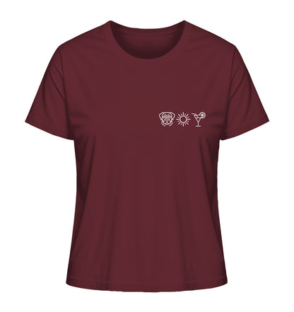 Rottweiler - Sonne Cocktail - Ladies Organic Shirt