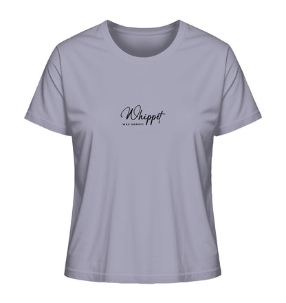 Was sonst? Whippet - Ladies Organic Shirt