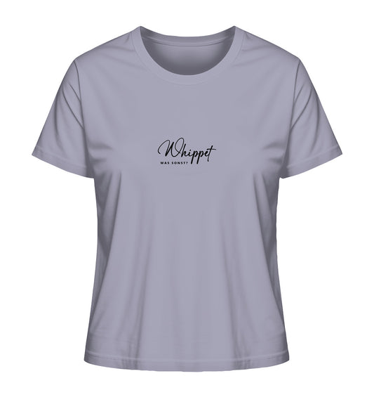 Was sonst? Whippet - Ladies Organic Shirt
