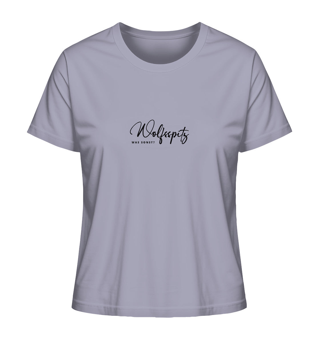 Was sonst? Wolfsspitz - Ladies Organic Shirt
