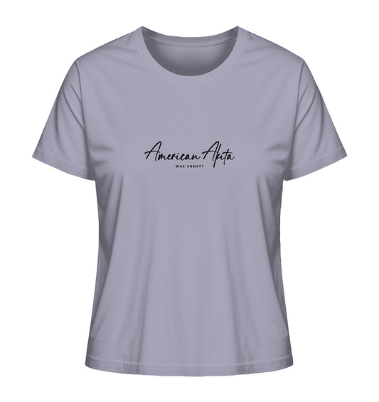Was sonst? American Akita - Ladies Organic Shirt