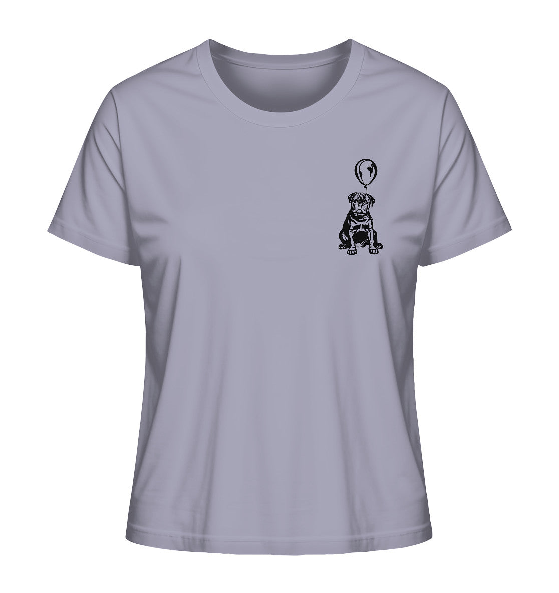 Ballon Bordeauxdogge - Ladies Organic Shirt