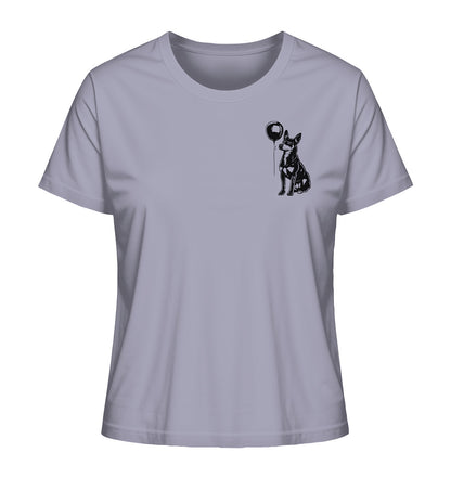 Ballon Australian Kelpie - Ladies Organic Shirt
