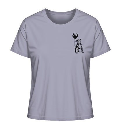 Ballon Staffordshire Bullterrier - Ladies Organic Shirt