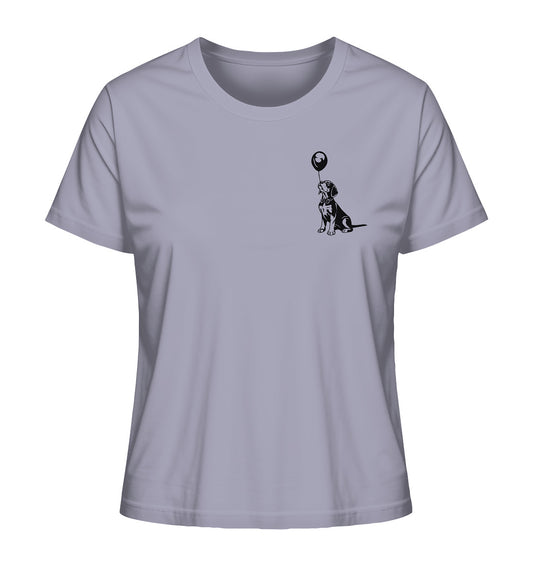 Ballon Beagle - Ladies Organic Shirt