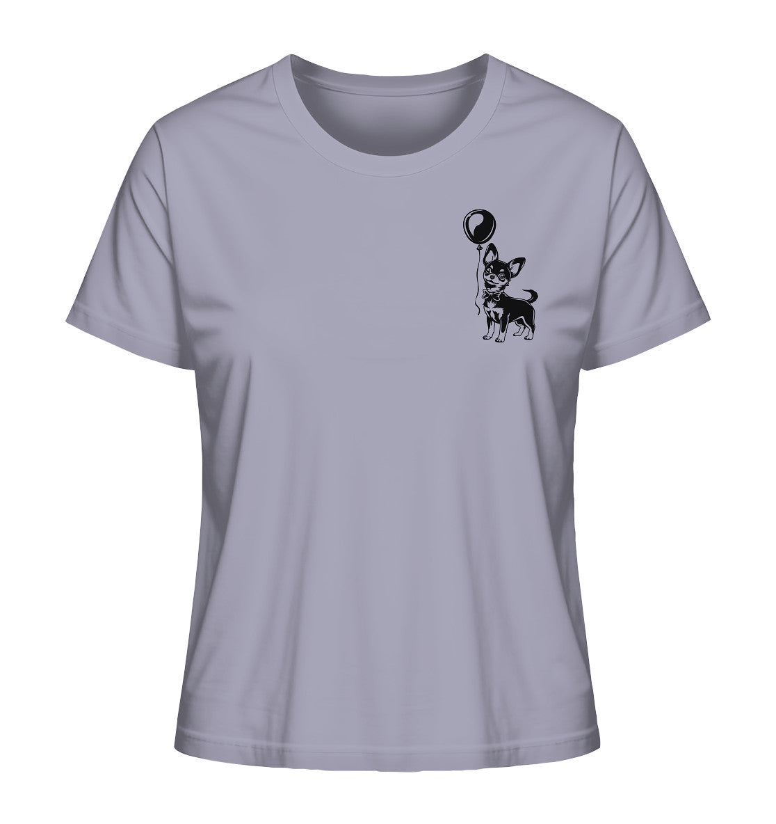 Ballon Chihuahua - Ladies Organic Shirt