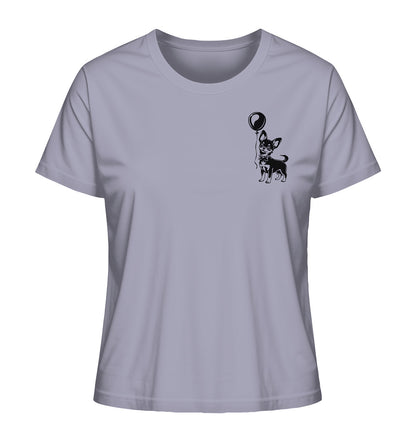 Ballon Chihuahua - Ladies Organic Shirt
