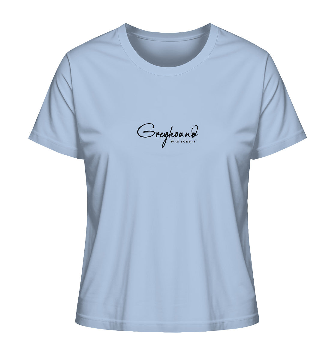 Was sonst? Greyhound - Ladies Organic Shirt