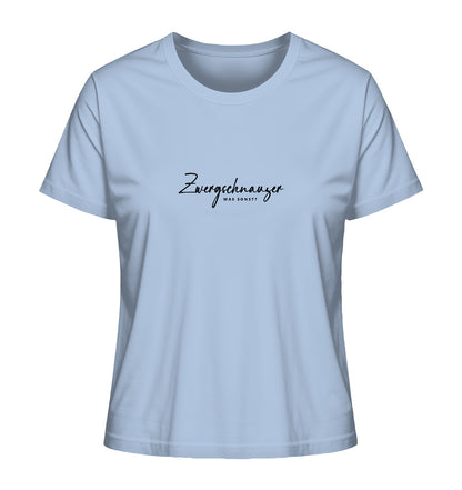 Was sonst? Zwergschnauzer - Ladies Organic Shirt