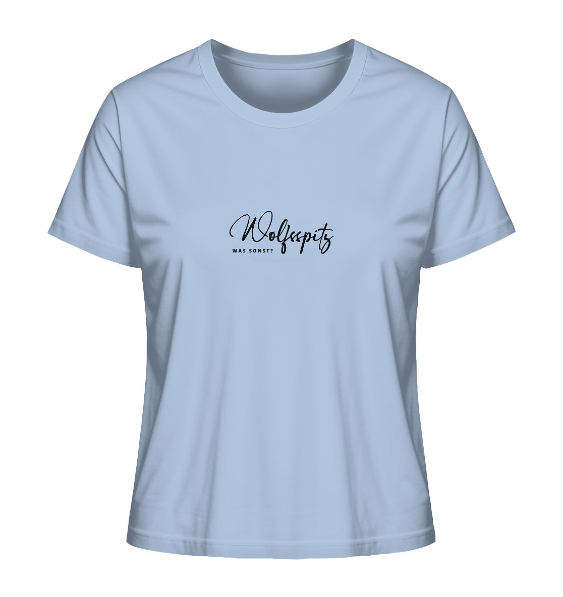 Was sonst? Wolfsspitz - Ladies Organic Shirt