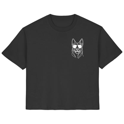 Line Art - Cooler Malinois - Ladies Organic Shirt