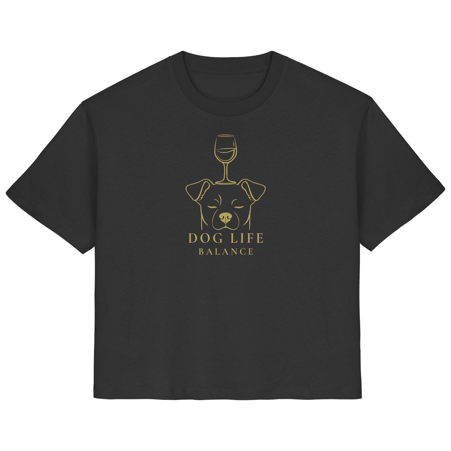 Dog Life Balance - Jack Russell - Ladies Organic Shirt