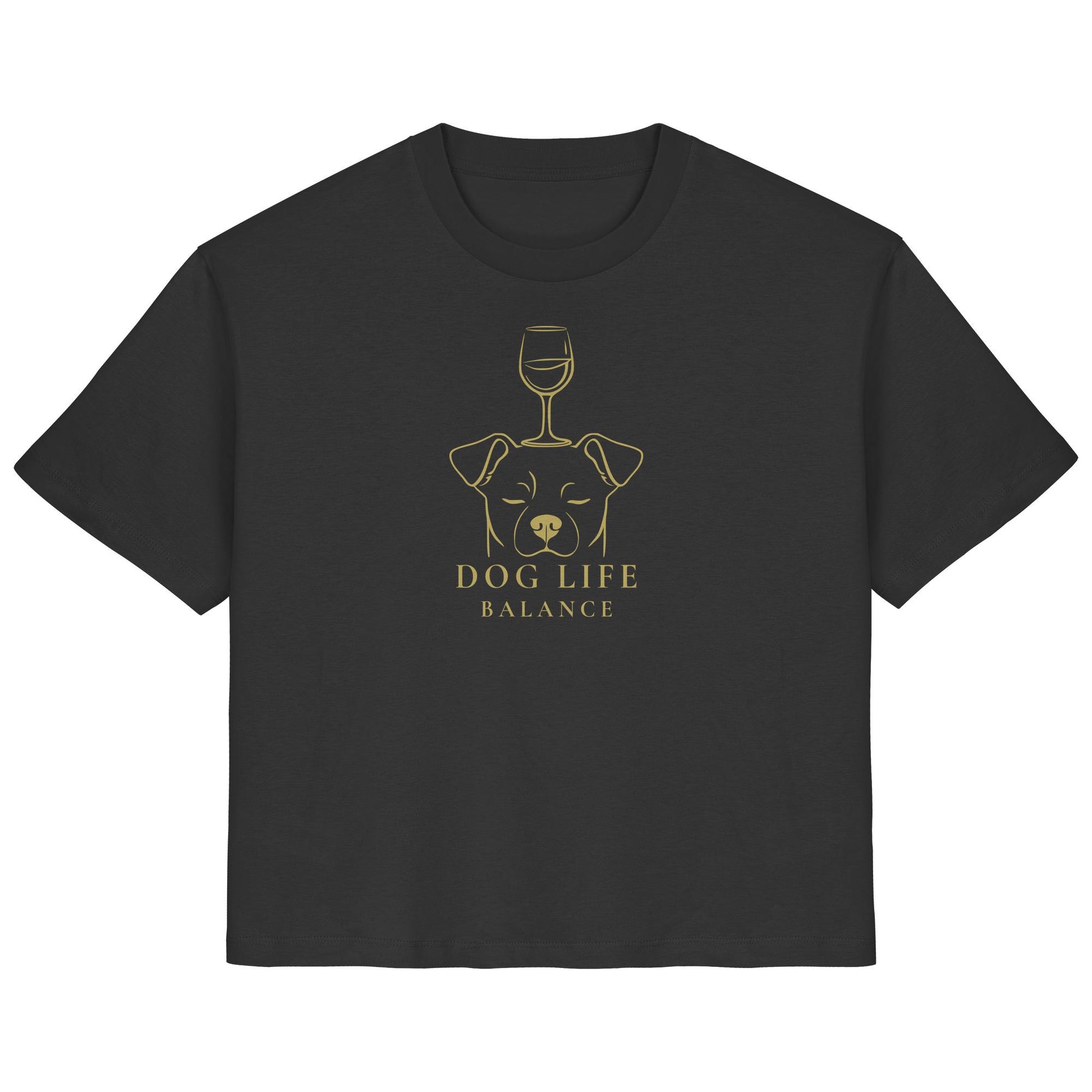 Dog Life Balance - Jack Russell - Ladies Organic Shirt