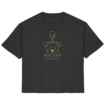 Dog Life Balance - Jack Russell - Ladies Organic Shirt