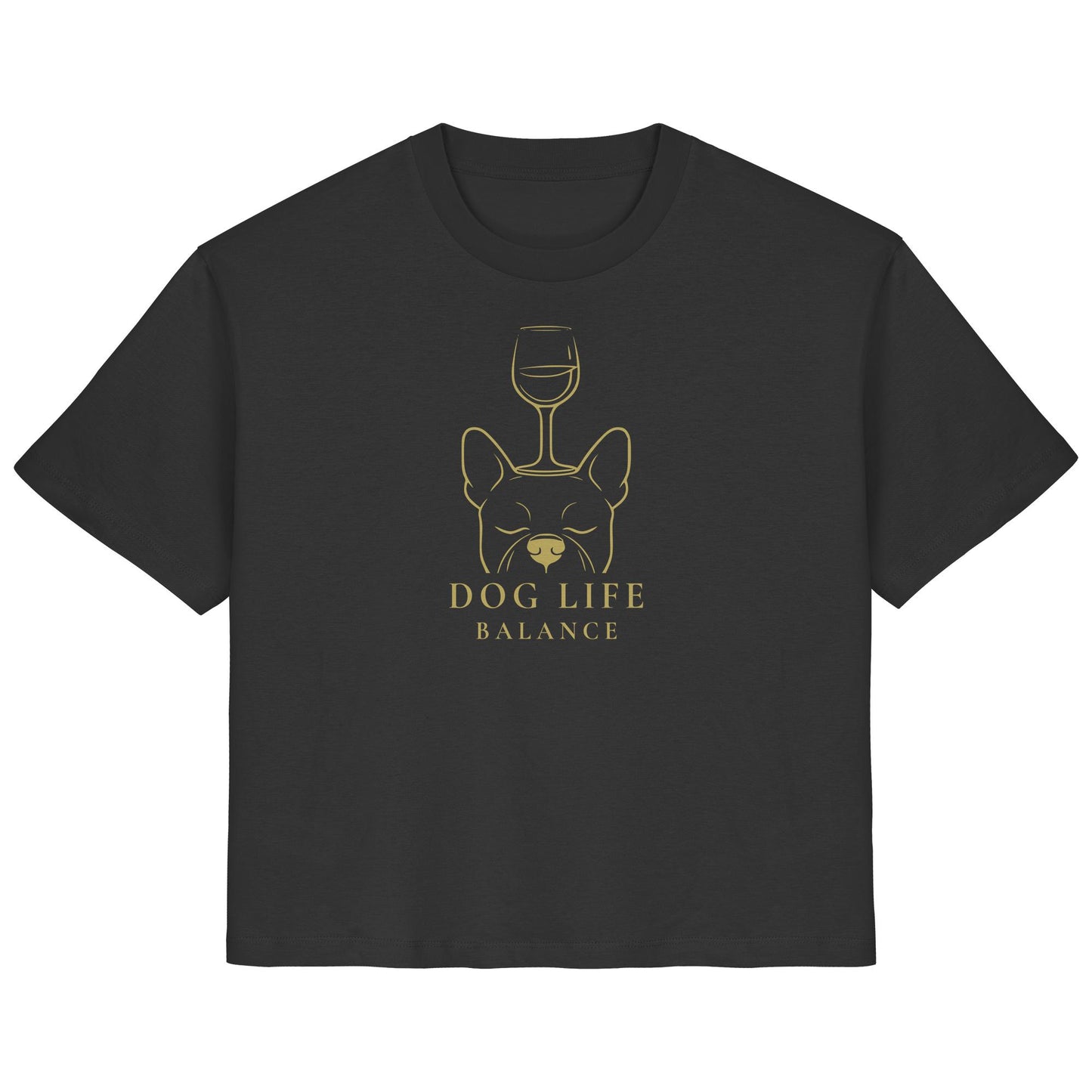 Dog Life Balance - Französische Bulldogge - Ladies Organic Shirt