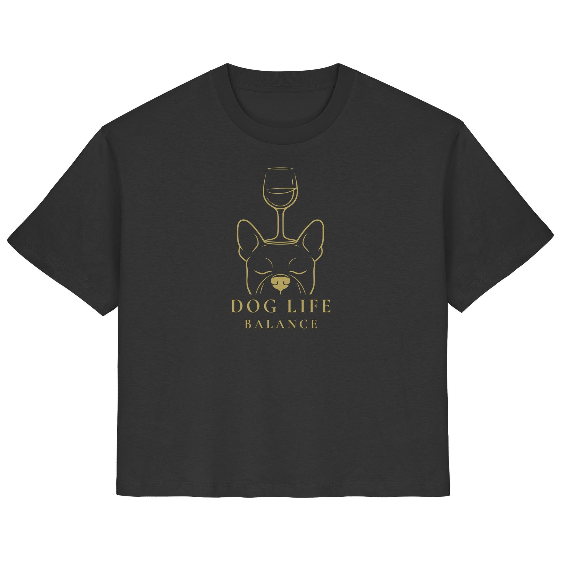 Dog Life Balance - Französische Bulldogge - Ladies Organic Shirt
