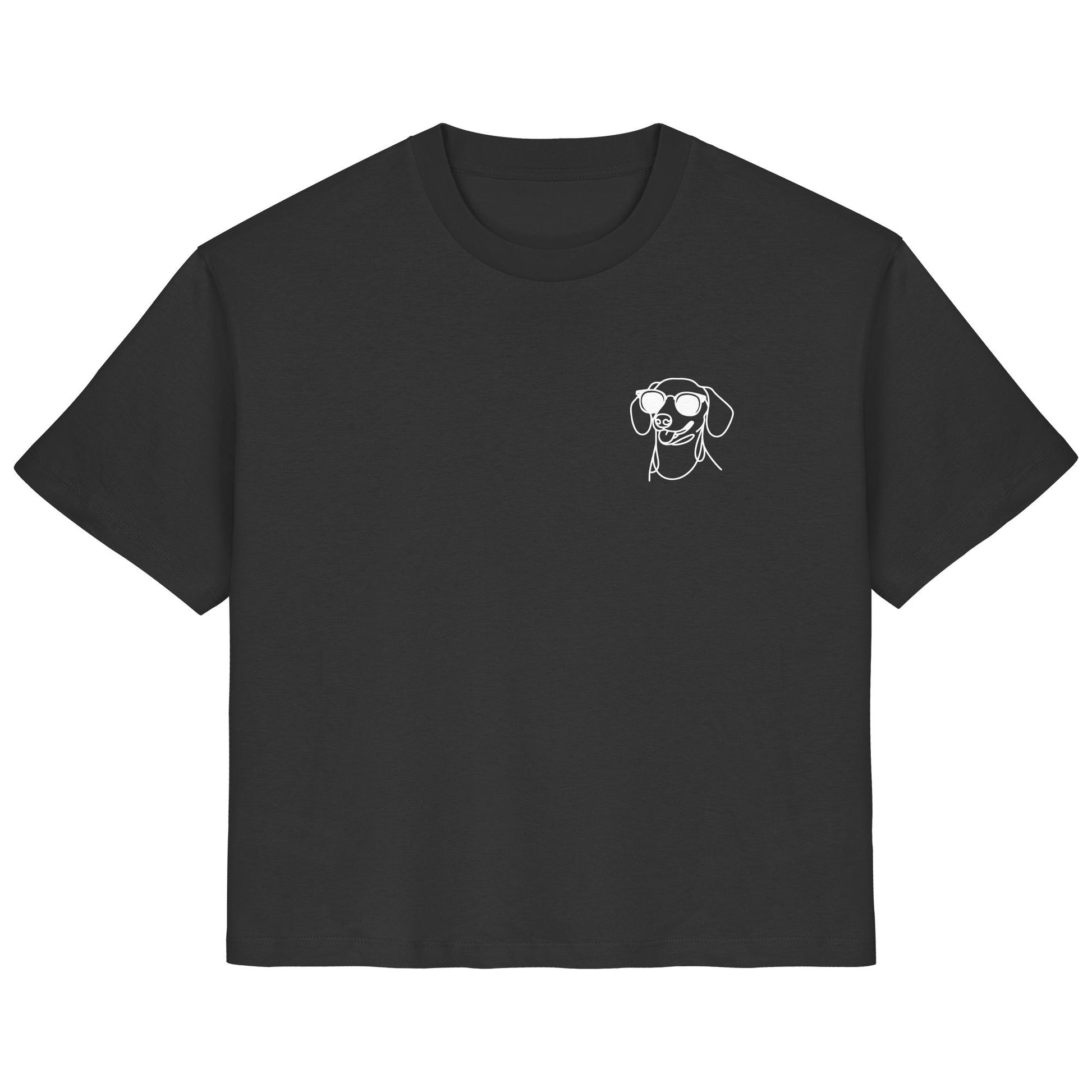 Line Art - Cooler Dackel (Kurzhaar) - Ladies Organic Shirt