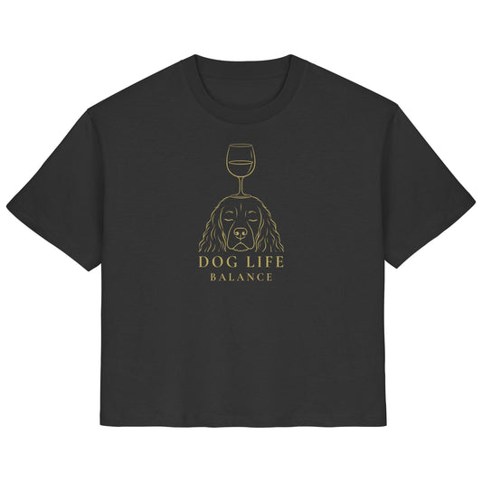 Dog Life Balance - English Cocker Spaniel - Ladies Organic Shirt