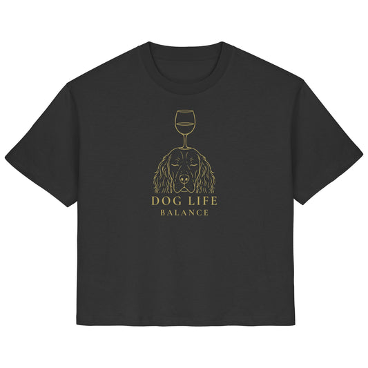 Dog Life Balance - English Springer Spaniel - Ladies Organic Shirt