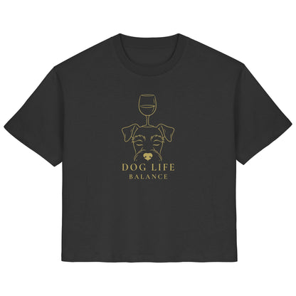 Dog Life Balance - Schnauzer - Ladies Organic Shirt