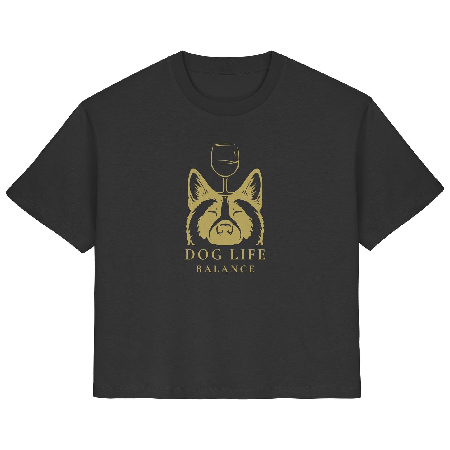 Dog Life Balance - American Akita - Ladies Organic Shirt