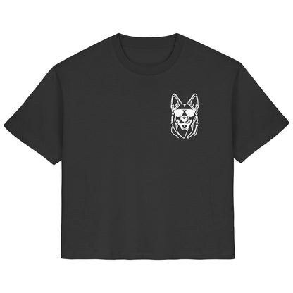 Line Art - Cooler Holländischer Schäferhund - Ladies Organic Shirt