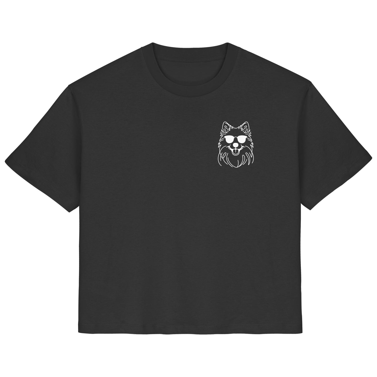 Line Art - Cooler Islandhund - Ladies Organic Shirt