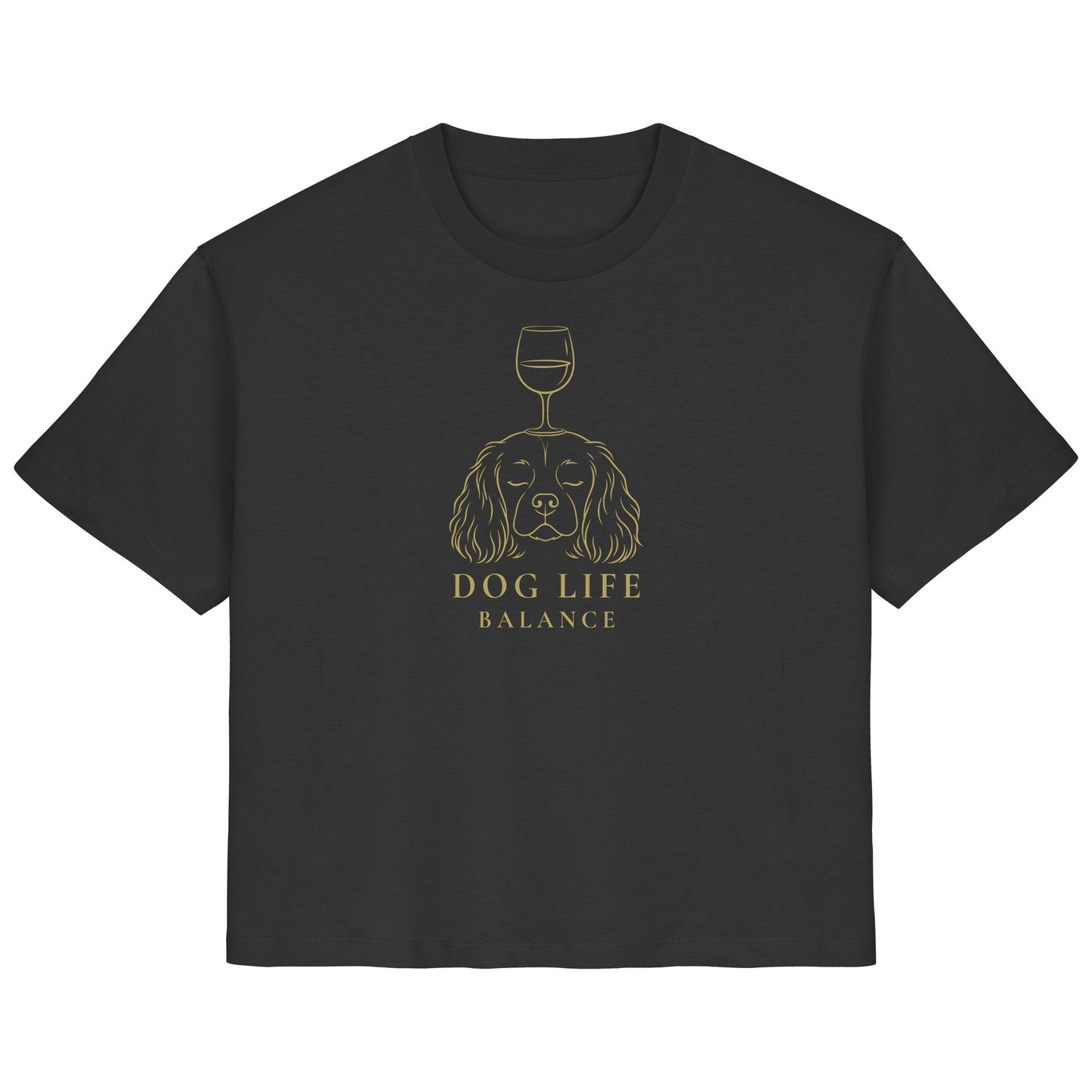 Dog Life Balance - Cavalier King Charles Spaniel - Ladies Organic Shirt