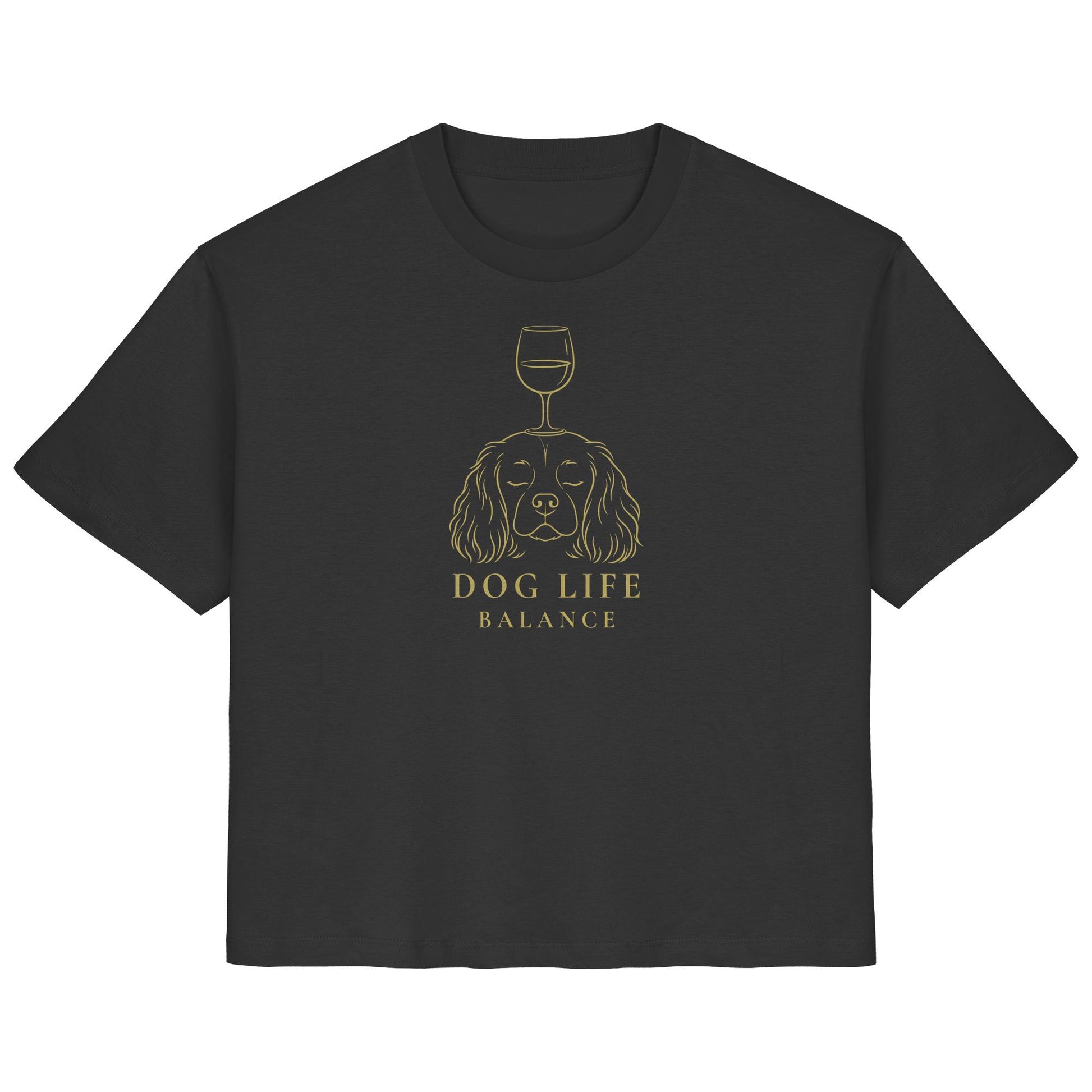 Dog Life Balance - Cavalier King Charles Spaniel - Ladies Organic Shirt