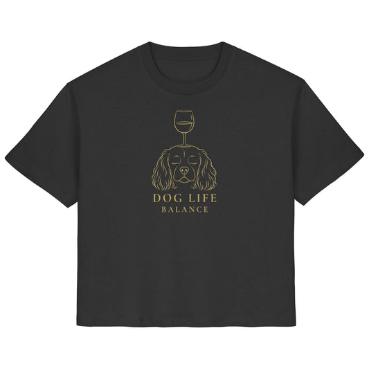 Dog Life Balance - Cavalier King Charles Spaniel - Ladies Organic Shirt