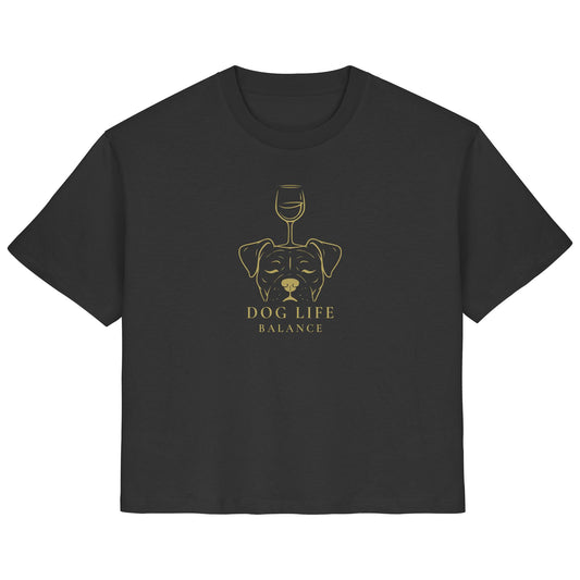Dog Life Balance - Boxer - Ladies Organic Shirt