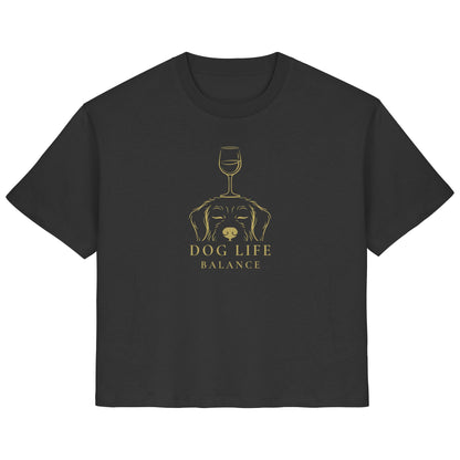 Dog Life Balance - Dackel (Rauhaar) - Ladies Organic Shirt